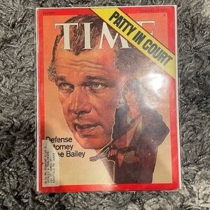 Vintage Time Magazine February 16, 1976 Patty In Court
